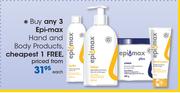 Epi Max Hand & Body Products-Each
