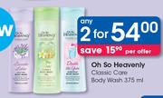 Oh So Heavenly Classic Care Body Wash-2 x 375ml 