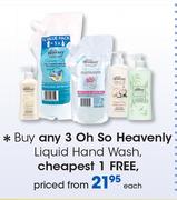 Oh So Heavenly Liquid Hand Wash-Each