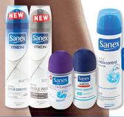 Sanex Men's Or Ladies Deodorant-150ml Each