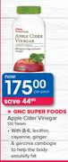 GNC Super Foods Apple Cider Vinegar 120 Tablets-Per Pack