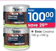 Evox Creatine-100g + 100g Each