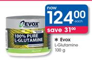 Evox L-Glutamine-100g