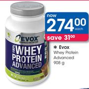 Evox Whey Protein Advanced-908g