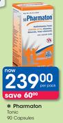 Pharmaton Tonic 90 Capsules-Per Pack