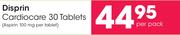 Disprin Cardiocare 30 Tablets-Per Pack
