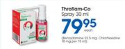 Throflam Co Spray-30ml Each