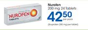 Nurofen 200mg 24 Tablets-Per Pack