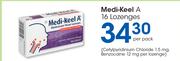 Medi Keel A 16 Lozenges-Per Pack