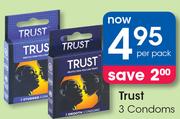 Trust 3 Condoms-Per Pack