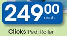 Clicks Pedi Roller-Each