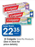 Colgate Total Pro Products-Each