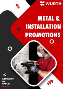 WURTH : Metal & Installation Promotions (1 May - 31 May 2022)