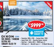 Dixon 55" / 140cm Ultra HD Smart DLED TV CZ2055