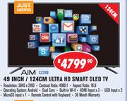 AIM 49" / 124cm Ultra HD Smart DLED TV CZ1749