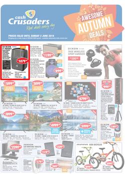 Cash Crusaders : Awesome Autumn Deals (10 May - 2 June 2019), page 1