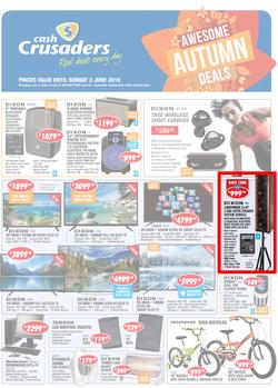 Cash Crusaders : Awesome Autumn Deals (10 May - 2 June 2019), page 1