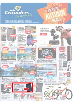 Cash Crusaders : Awesome Autumn Deals (10 May - 2 June 2019), page 1