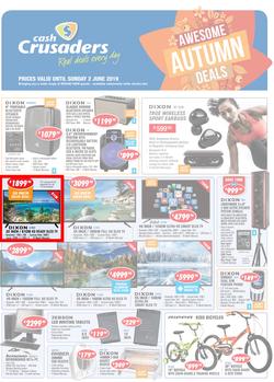 Cash Crusaders : Awesome Autumn Deals (10 May - 2 June 2019), page 1