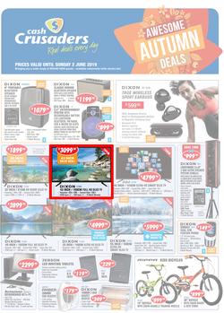 Cash Crusaders : Awesome Autumn Deals (10 May - 2 June 2019), page 1