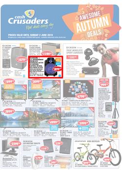 Cash Crusaders : Awesome Autumn Deals (10 May - 2 June 2019), page 1