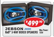 Jebson 6x9" 3 Way Boxed Speakers JBBX6X9