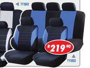 9 Piece Universal Car Seat Covers Sets TY1893