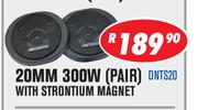 Dixon 20MM 300W(Pair) With Strontium Magnet DNTS20