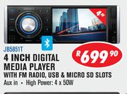 Jebson 4 Inch Digital Media Player JB5851T