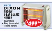 Dixon 1800W 3 Bar Quartz Heater SYH-1306