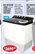 Dixon 14Kg Twin Tub Washing Machine XPB14082