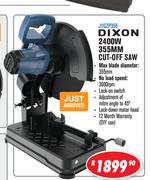 Dixon 2400W 355MM Cut Off Saw J1GZP355