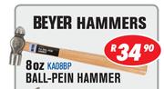 Beyer Ball Pein Hammer 8oz KA08BP