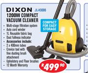 Dixon 1200W Compact Vacuum Cleaner JL-H3006