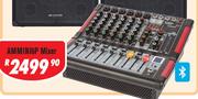 Dixon 6 Channel Powered Mixer With Bluetooth & USB Slot AMMIN16P