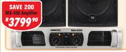 DXN Pro Professional Power Amplifier MA-400