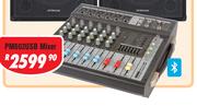 Dixon 6 Channel Stereo Table Top Powered Mixer PM602USB