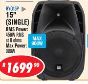 DXN Pro Passive DJ 15" (Single) Speaker HYQ15P
