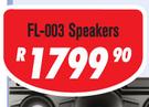 Dixon 12" Stereo Speakers (Pair) With Multi Colour LED Lightshow FL-003