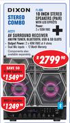 Dixon Stereo Combo FL-66 And AV2211
