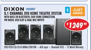Dixon 5.1 Channel DVD Home Theatre System DN36WBT