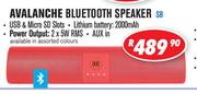 Avalanche Bluetooth Speaker S8