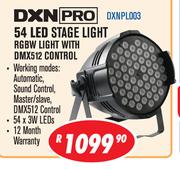 Dixon 54 LED Stage Light RGBW Light With DMX512 Control DXNPL003