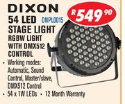 Dixon 54 LED Stage Light RGBW Light With DMX512 Control DNPL0015
