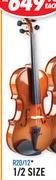 Sanchez 1/2 Size Handmade Student Grade Violins With Bow & Case R20/12-Each