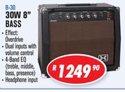 Dixon Guitar Amplifiers 30W 8" Bass B-30