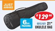 Musicbox 21" Ukulele Bag Soft Instrument Gig Bags 601C/U21