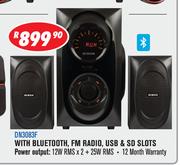Dixon 2.1 best sale speakers