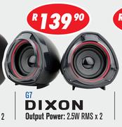 Dixon USB 2.0 PC Speakers G7