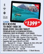Dixon 10 Inch 16GB 3G Quad Core Calling Tablet TS-M105B